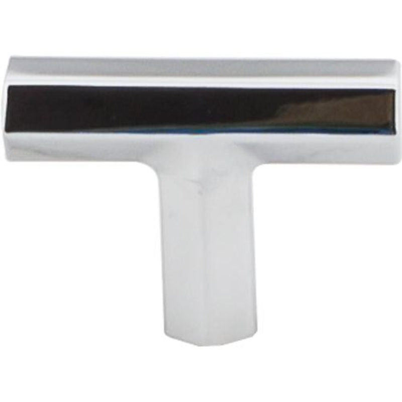 Top Knobs TK790PC Lydia T Shape Knob 1 3/4 – Polished Chrome