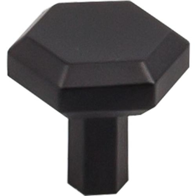 Top Knobs TK791BLK Lydia Knob 1 1/8 – Flat Black