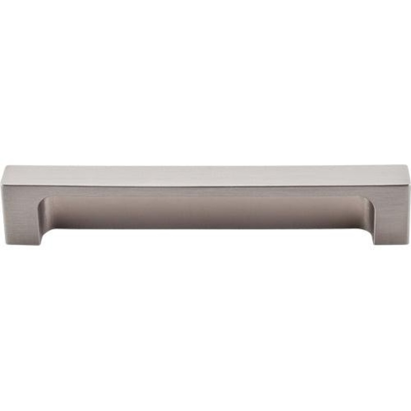 Top Knobs TK276BSN Modern Metro Tab Pull 5 (c-c) – Brushed Satin Nickel
