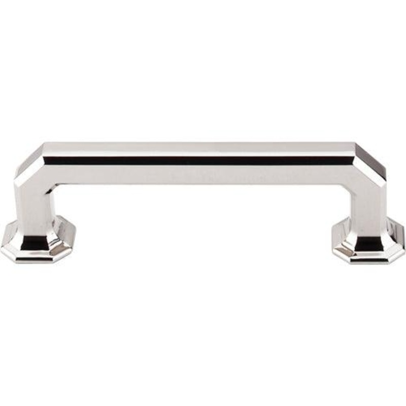 Top Knobs TK287PN Emerald Pull 3 3/4 (c-c) – Polished Nickel