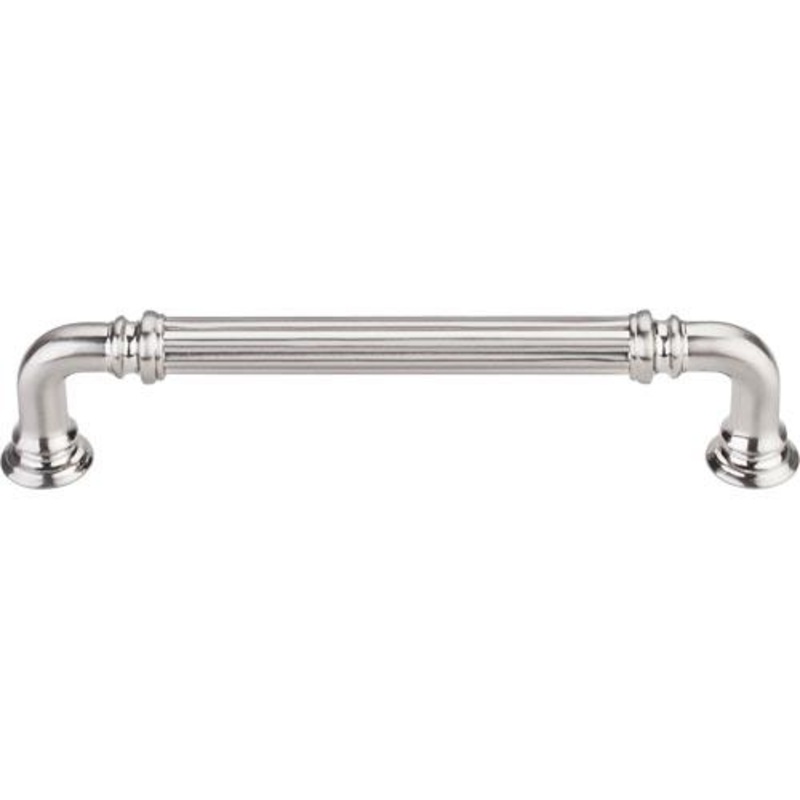 Top Knobs TK323BSN Reeded Pull 5 (c-c) – Brushed Satin Nickel
