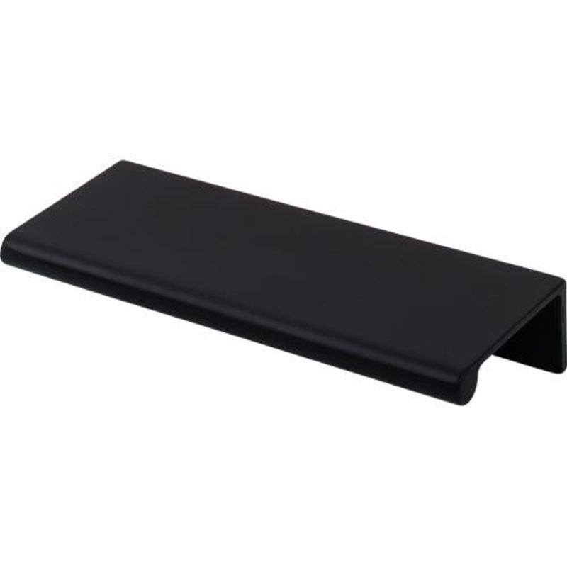 Top Knobs TK502BLK Europa Tab Pull 4 – Flat Black