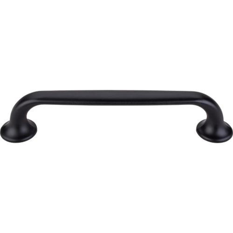 Top Knobs TK594BLK Oculus Oval Pull 5 1/16 (c-c) – Flat Black