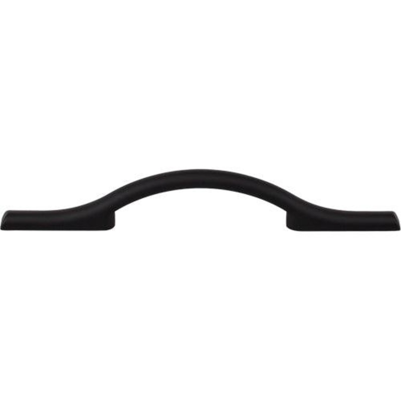 Top Knobs TK753BLK Somerdale Pull 3 3/4 (c-c) – Flat Black