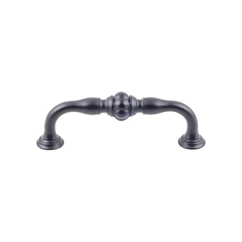 Top Knobs TK692BLK Allington Pull 3 3/4 (c-c) – Flat Black