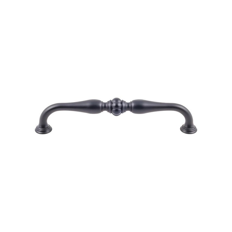 Top Knobs TK694BLK Allington Pull 6 5/16 (c-c) – Flat Black