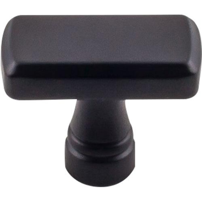Top Knobs TK850BLK Kingsbridge Knob 1 3/8 – Flat Black