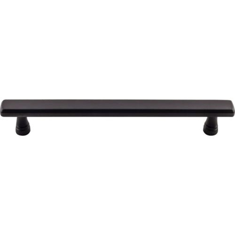Top Knobs TK855BLK Kingsbridge Pull 6 5/16 (c-c) – Flat Black