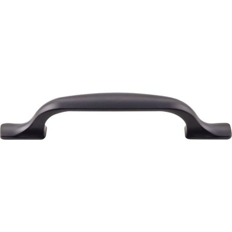 Top Knobs TK863BLK Torbay Pull 3 3/4 Inch (c-c) – Flat Black