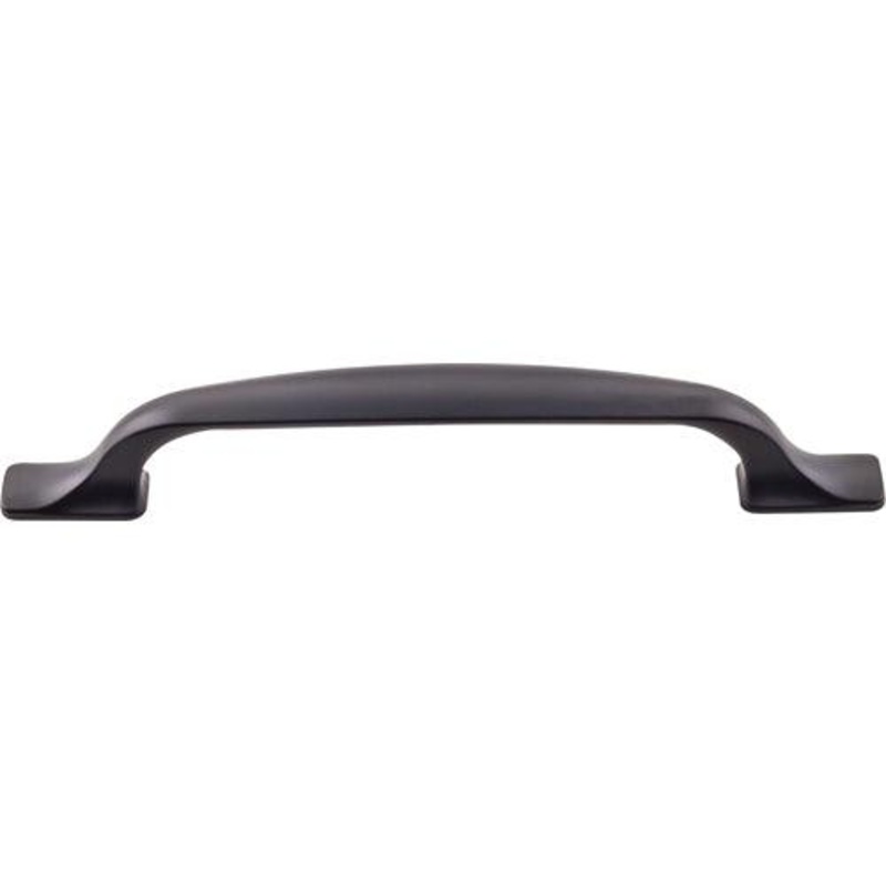 Top Knobs TK864BLK Torbay Pull 5 1/16 Inch (c-c) – Flat Black