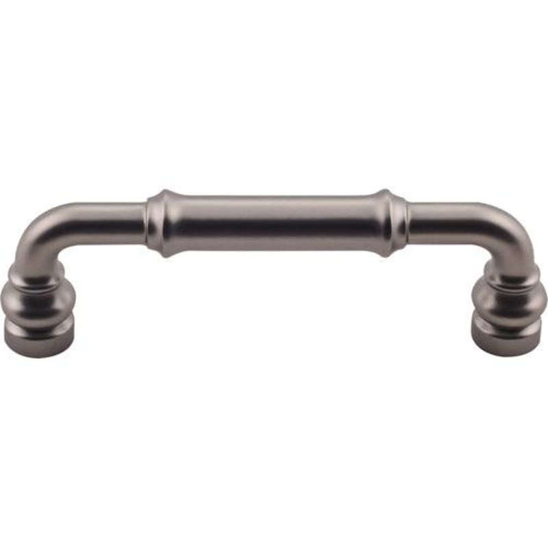 Top Knobs TK883AG Brixton Pull 3 3/4 Inch (c-c) – Ash Gray