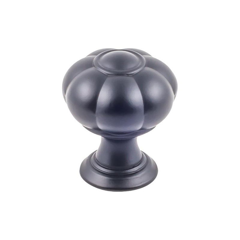 Top Knobs TK691BLK Allington Knob 1 1/4 – Flat Black
