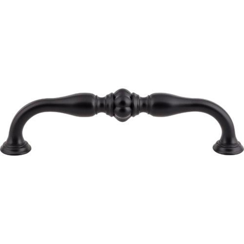 Top Knobs TK693BLK Allington Pull 5 1/16 (c-c) – Flat Black