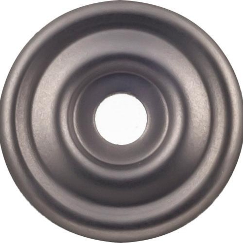 Top Knobs TK890AG Brixton Backplate 1 3/8 Inch – Ash Gray
