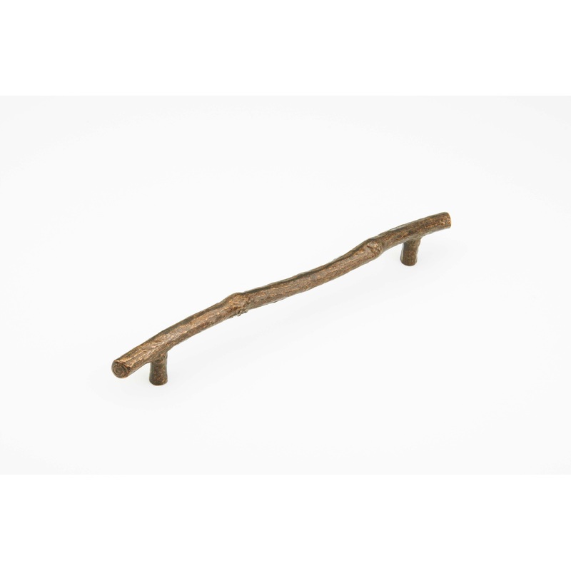 Schaub Appliance Pull, Twig, Antique Bronze, 12 cc 785-AZ