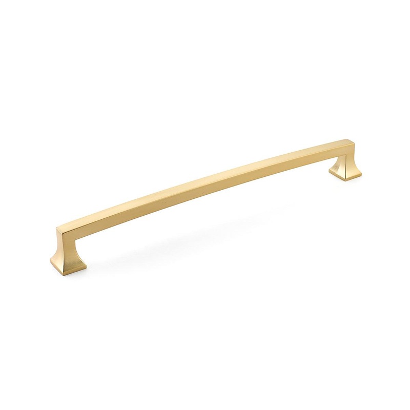 Schaub Appliance Pull, Appliance, Signature Satin Brass, 15 cc 539-SSB