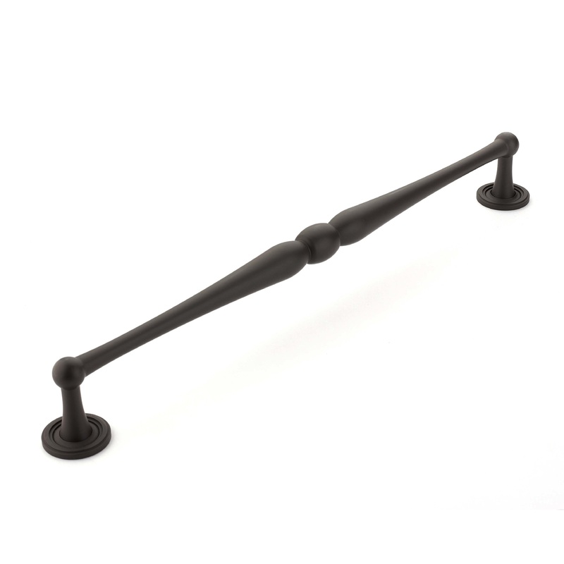 Schaub Appliance Pull, Plain Footplate, Oil Rubbed Bronze, 15 cc 581-10B