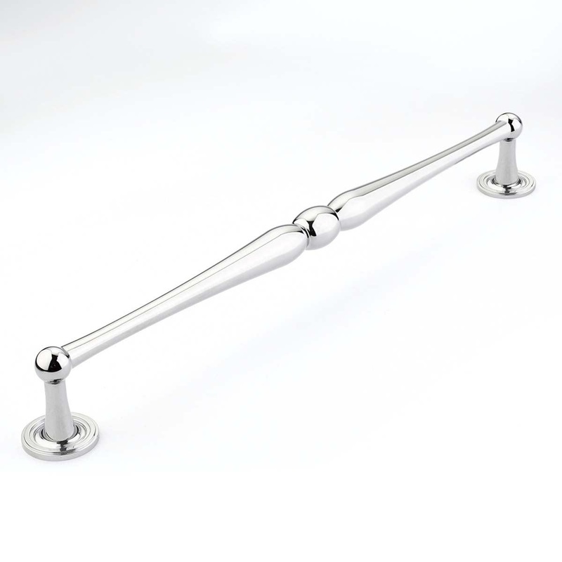 Schaub Appliance Pull, Plain Footplate, Polished Chrome, 15 cc 581-26