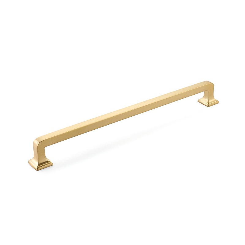 Schaub Appliance Pull, Signature Satin Brass, 15 cc 535-SSB