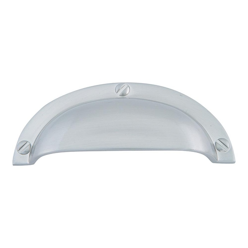 Atlas Homewares Bin Cup Pull 64 MM CC A818-BN Brushed Nickel