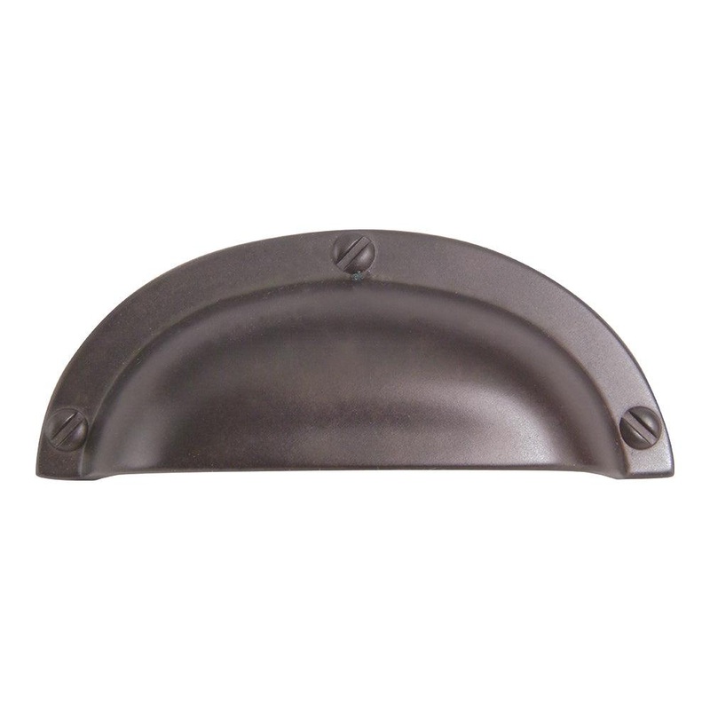 Atlas Homewares Bin Cup Pull 64 MM CC A818-O Aged Bronze
