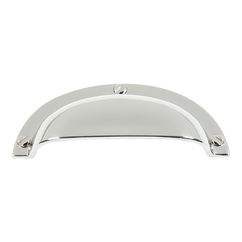 Atlas Homewares Bin Cup Pull 64 MM CC A818-PN Polished Nickel