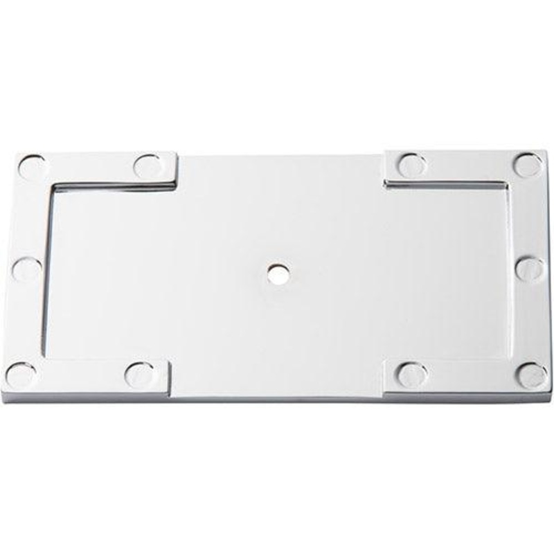 Atlas Homewares Campaign L-Bracket Backplate 378-CH Polished Chrome