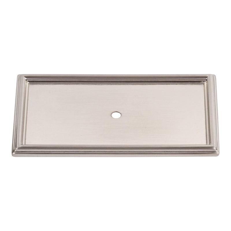 Atlas Homewares Campaign Rope Backplate 379-BRN Brushed Nickel