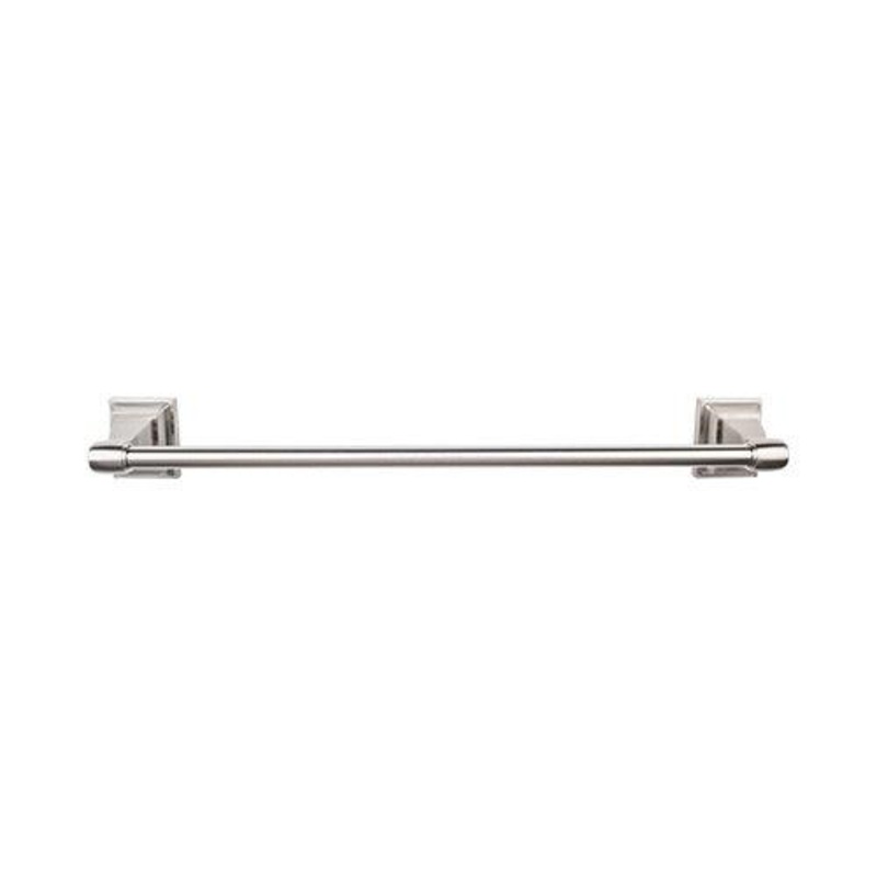 Top Knobs STK10BSN Stratton Bath 30 Single Towel Bar – Brushed Satin Nickel