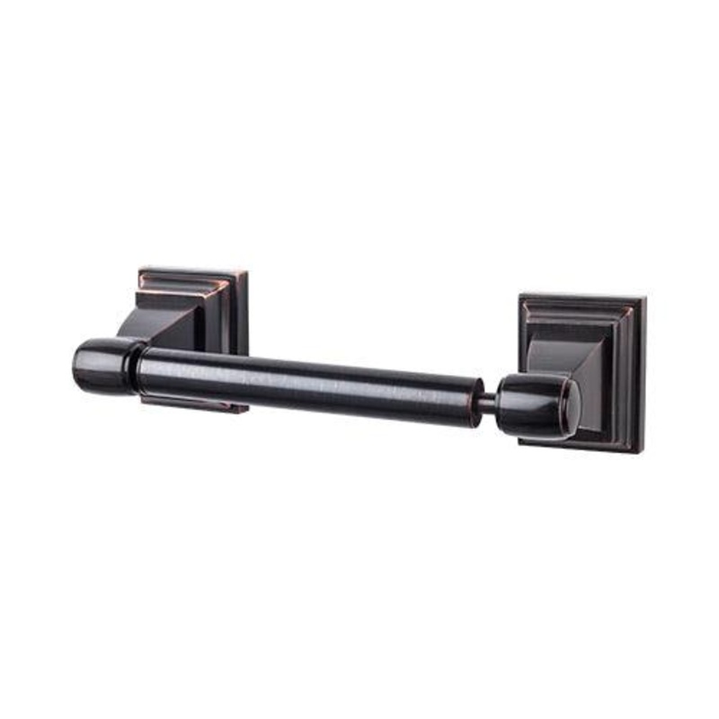 Top Knobs STK3TB Stratton Bath Tissue Holder – Tuscan Bronze