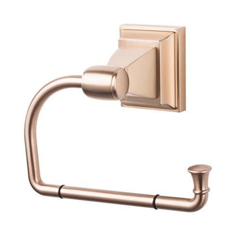 Top Knobs STK4BB Stratton Bath Tissue Hook – Brushed Bronze