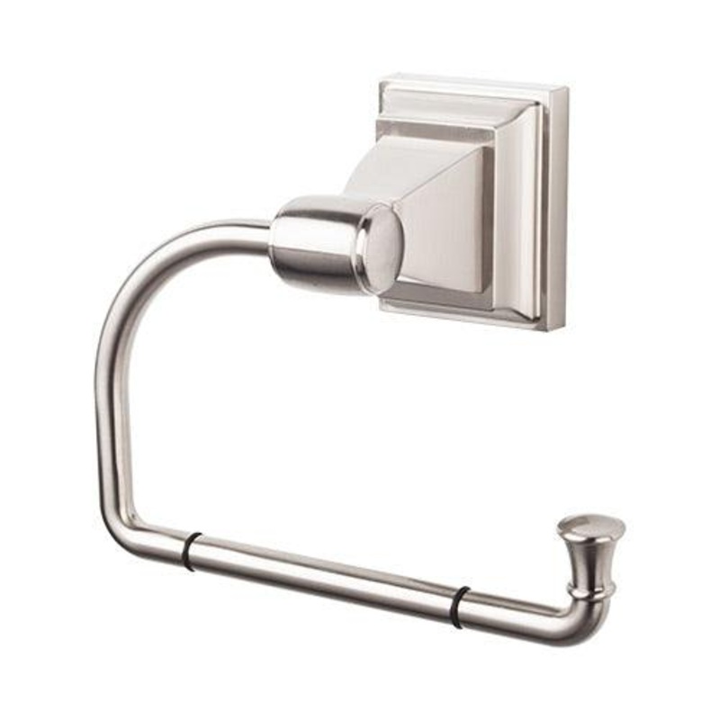 Top Knobs STK4BSN Stratton Bath Tissue Hook – Brushed Satin Nickel