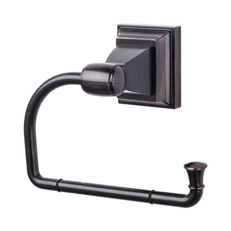 Top Knobs STK4TB Stratton Bath Tissue Hook – Tuscan Bronze
