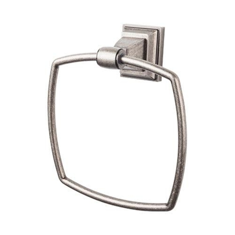 Top Knobs STK5AP Stratton Bath Ring – Antique Pewter