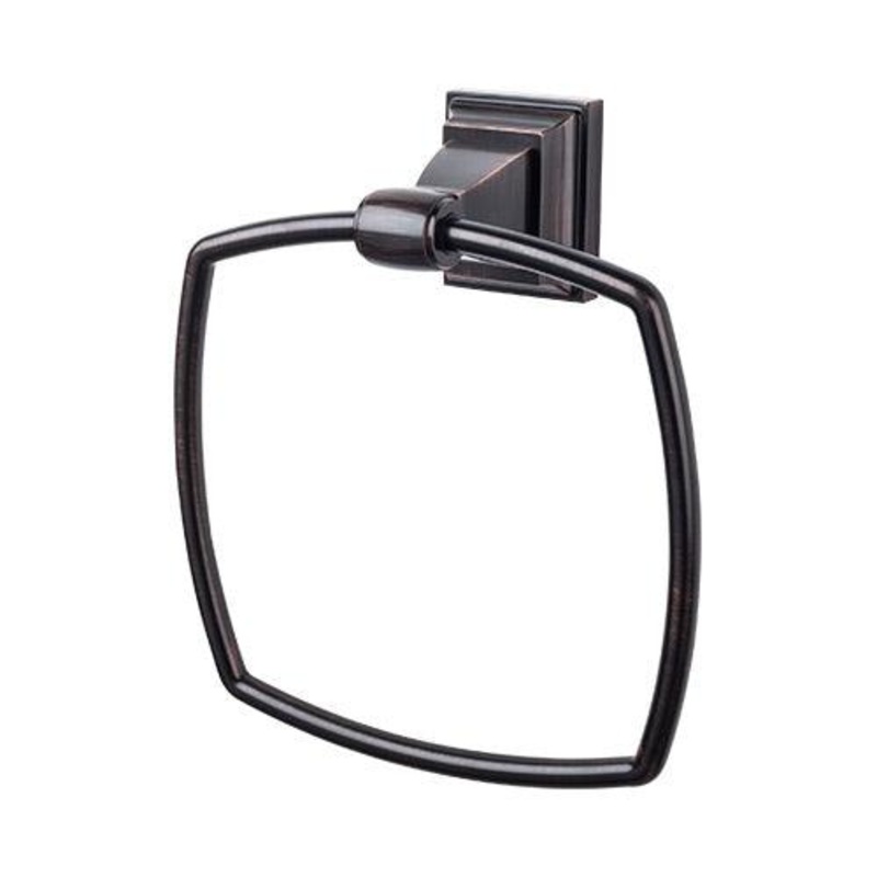 Top Knobs STK5TB Stratton Bath Ring – Tuscan Bronze