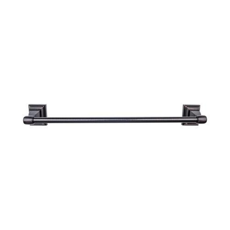 Top Knobs STK6TB Stratton Bath 18 Single Towel Bar – Tuscan Bronze
