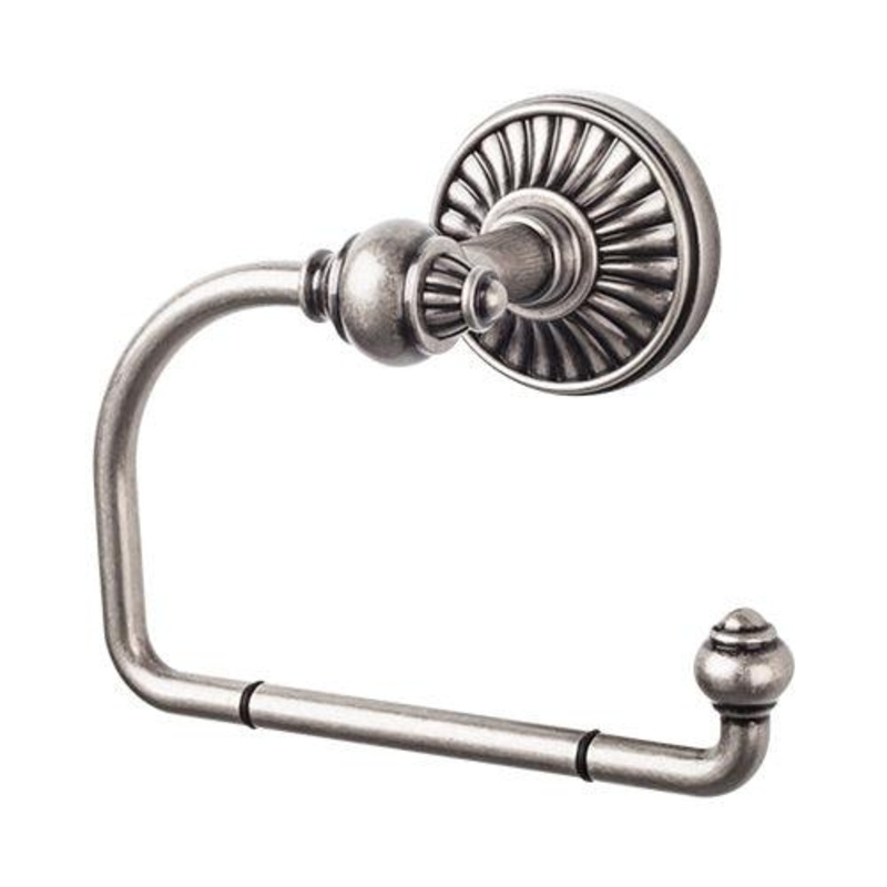 Top Knobs TUSC4PTA Tuscany Bath Tissue Hook – Antique Pewter