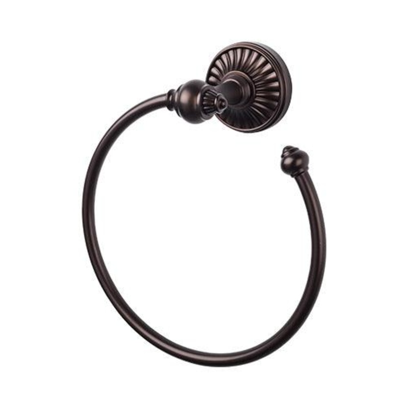 Top Knobs TUSC5ORB Tuscany Bath Ring – Oil Rubbed Bronze