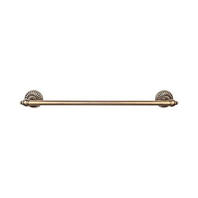 Top Knobs TUSC8GBZ Tuscany Bath 24 Single Towel Bar – German Bronze