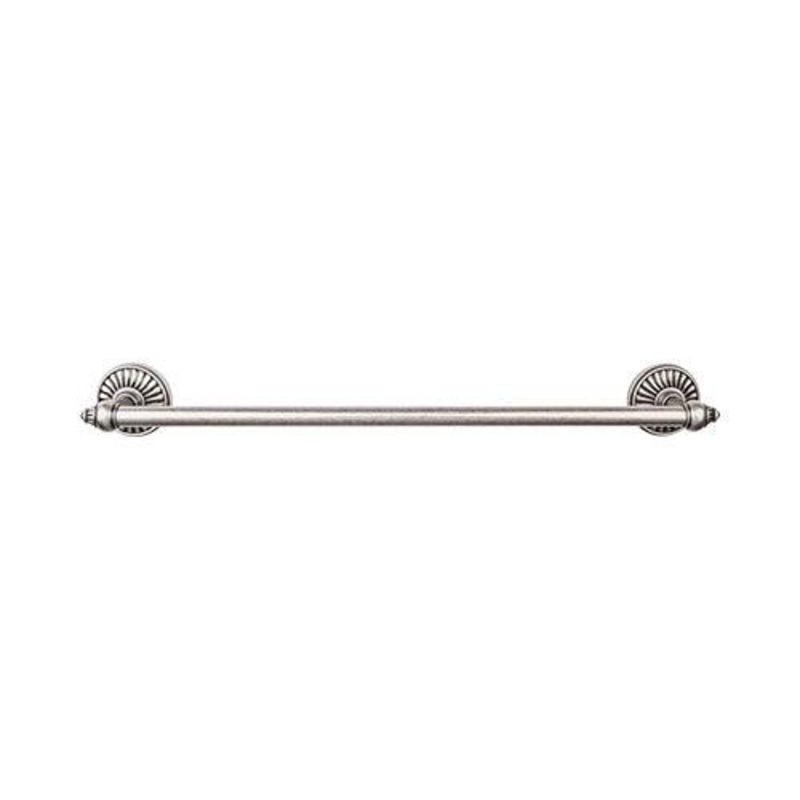 Top Knobs TUSC8PTA Tuscany Bath 24 Single Towel Bar – Antique Pewter