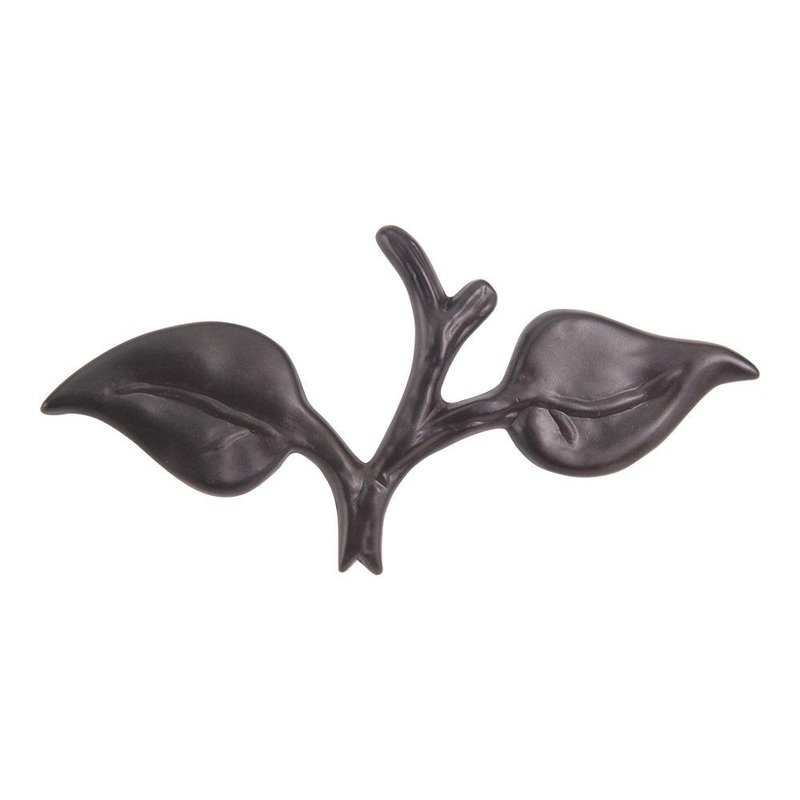 Atlas Homewares California Leaf Pull 3 CC 185-O Aged Bronze