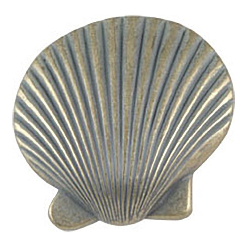 Atlas Homewares Clamshell Knob 143-V Verdigris