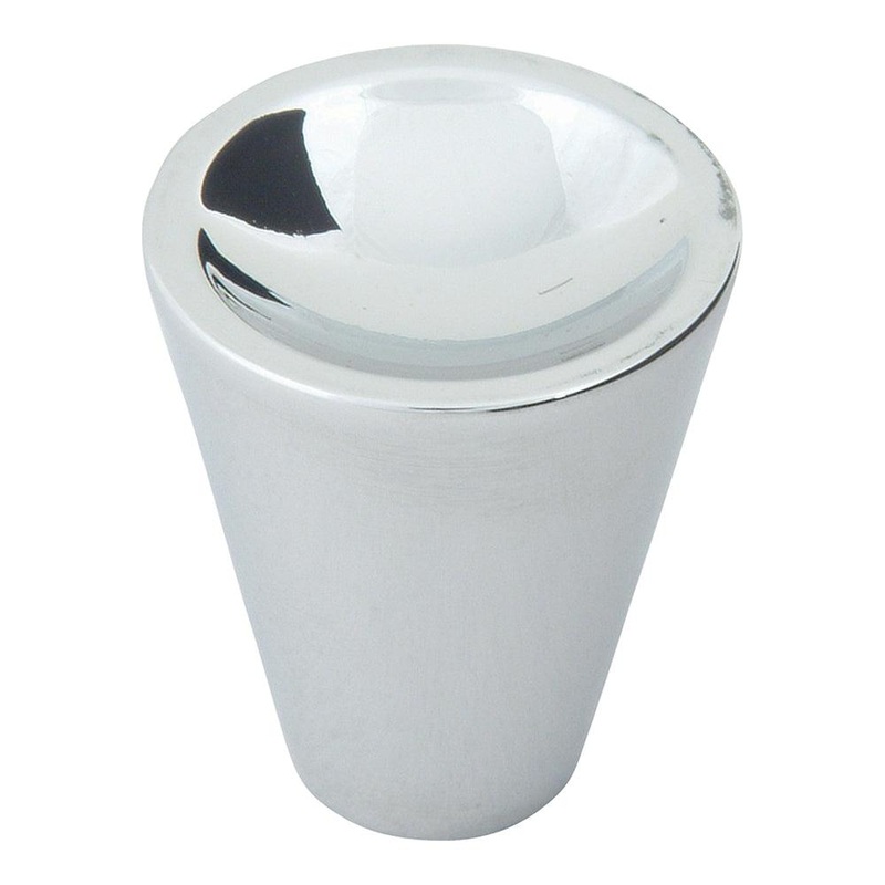 Atlas Homewares Dap Cone Knob 228-CH Polished Chrome