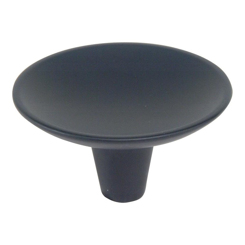 Atlas Homewares Dap Round Knob 226-BL Matte Black