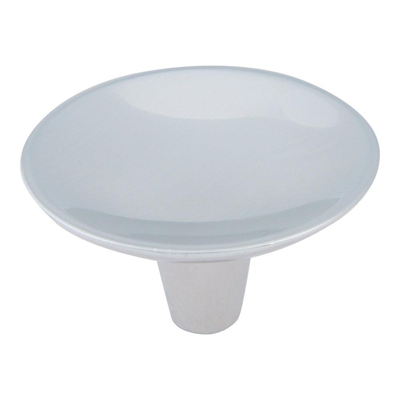 Atlas Homewares Dap Round Knob 226-BRN Brushed Nickel
