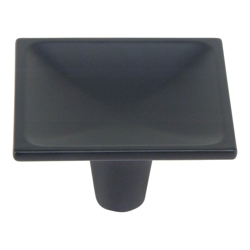Atlas Homewares Dap SquareKnob 227-BL Matte Black