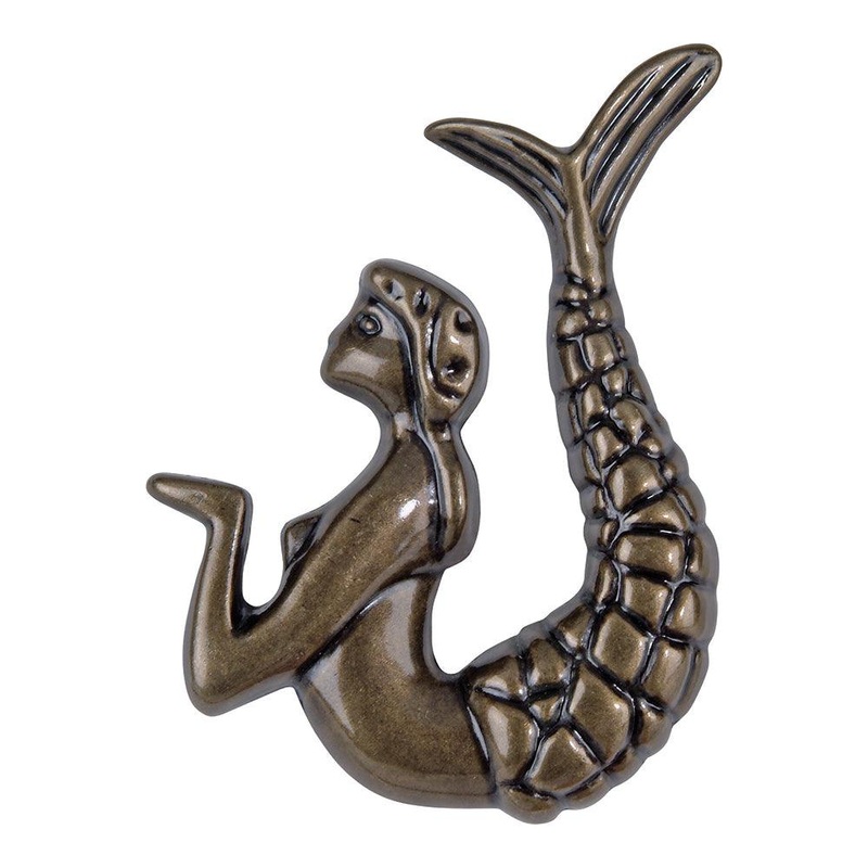 Atlas Homewares Mermaid Knob Right 190R-BB Burnished Bronze