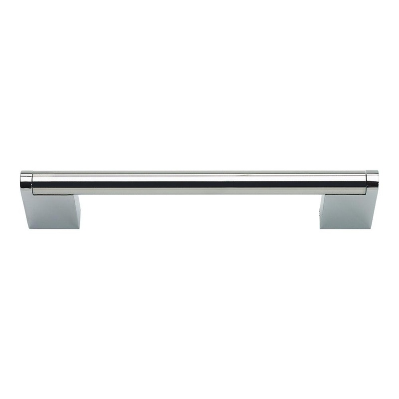 Atlas Homewares Round 3 Pt Pull 128 MM CC A857-PS Polished Stainless Steel