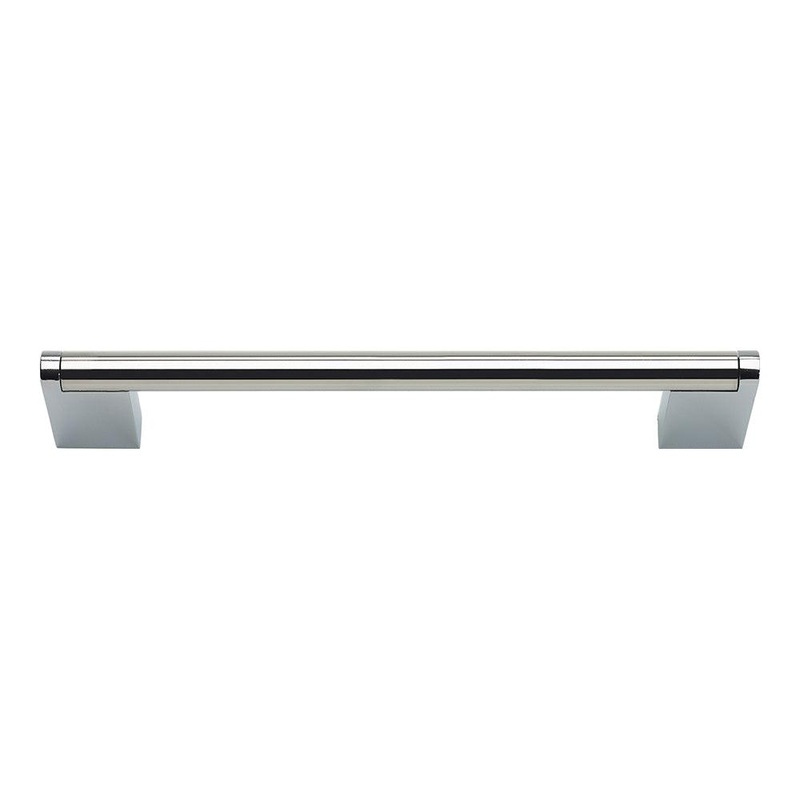 Atlas Homewares Round 3 Pt Pull 160 MM CC A858-PS Polished Stainless Steel