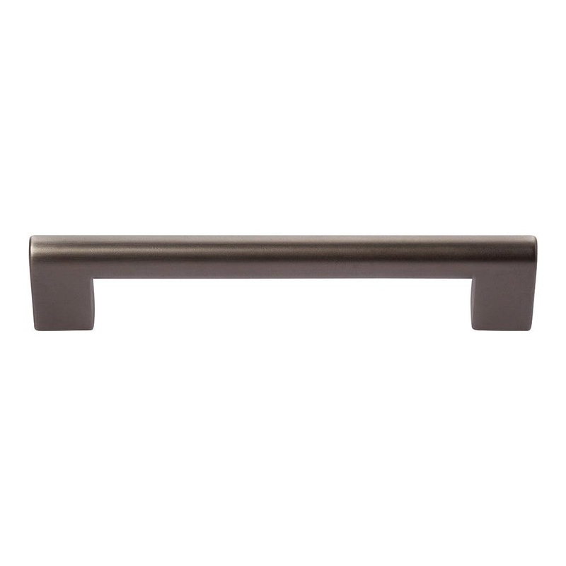 Atlas Homewares Round Rail PULL 128 MM CC A879-SL Slate